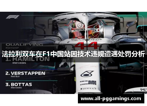 法拉利双车在F1中国站因技术违规遭遇处罚分析