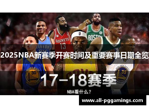 2025NBA新赛季开赛时间及重要赛事日期全览