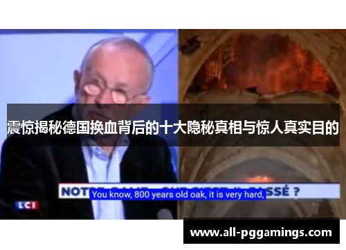 震惊揭秘德国换血背后的十大隐秘真相与惊人真实目的 震惊揭秘德国换血背后的十大隐秘真相与惊人真实目的